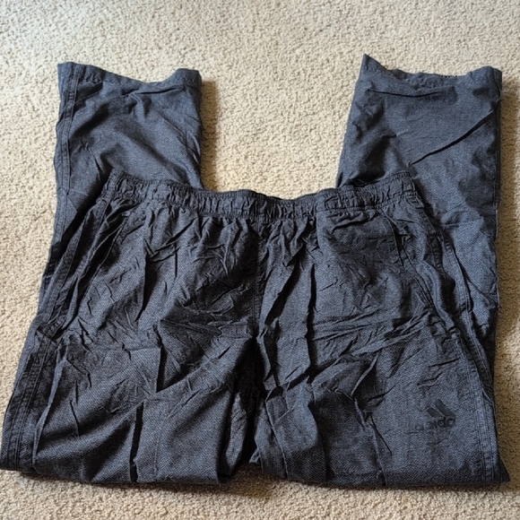 Adidas Men's Straight Leg Athletic Workout Pants Size Large - Picture 1 of 8